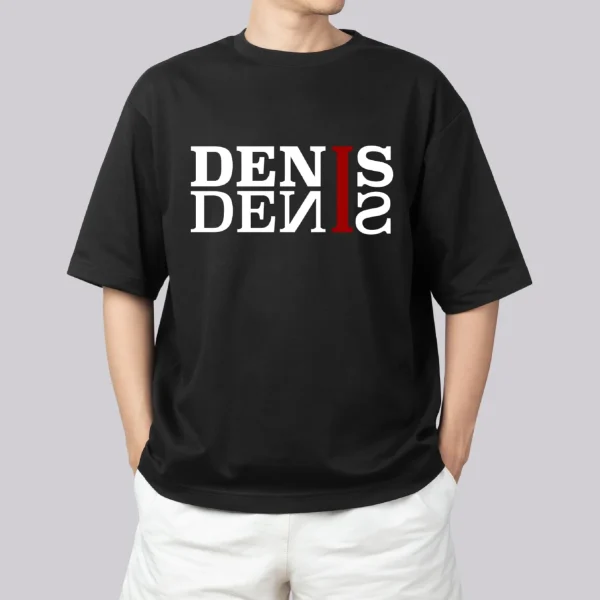 DenisDenis - Camiseta negra
